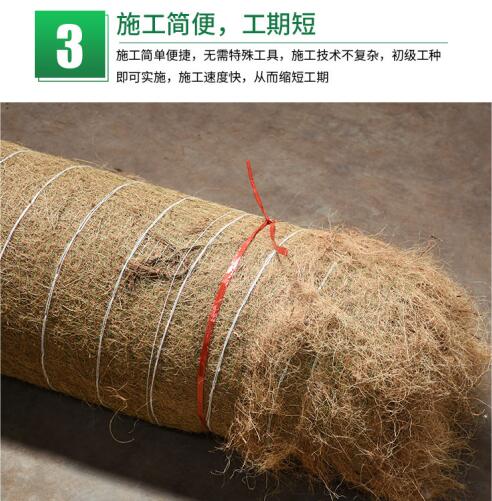 椰絲毯在實際護坡工程中的應(yīng)用